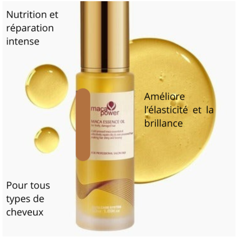 Huile Capillaire AURÉLYS – Brillance & Nutrition