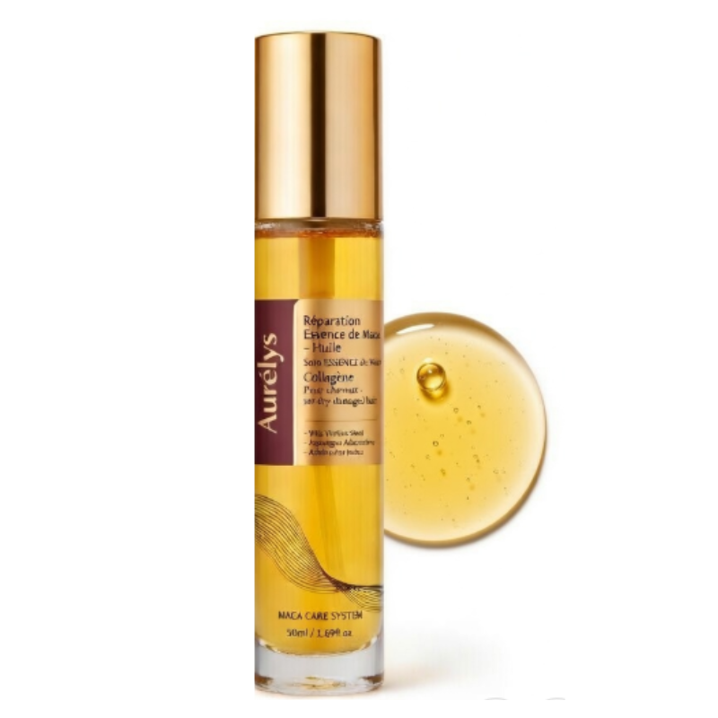 Huile Capillaire AURÉLYS – Brillance & Nutrition